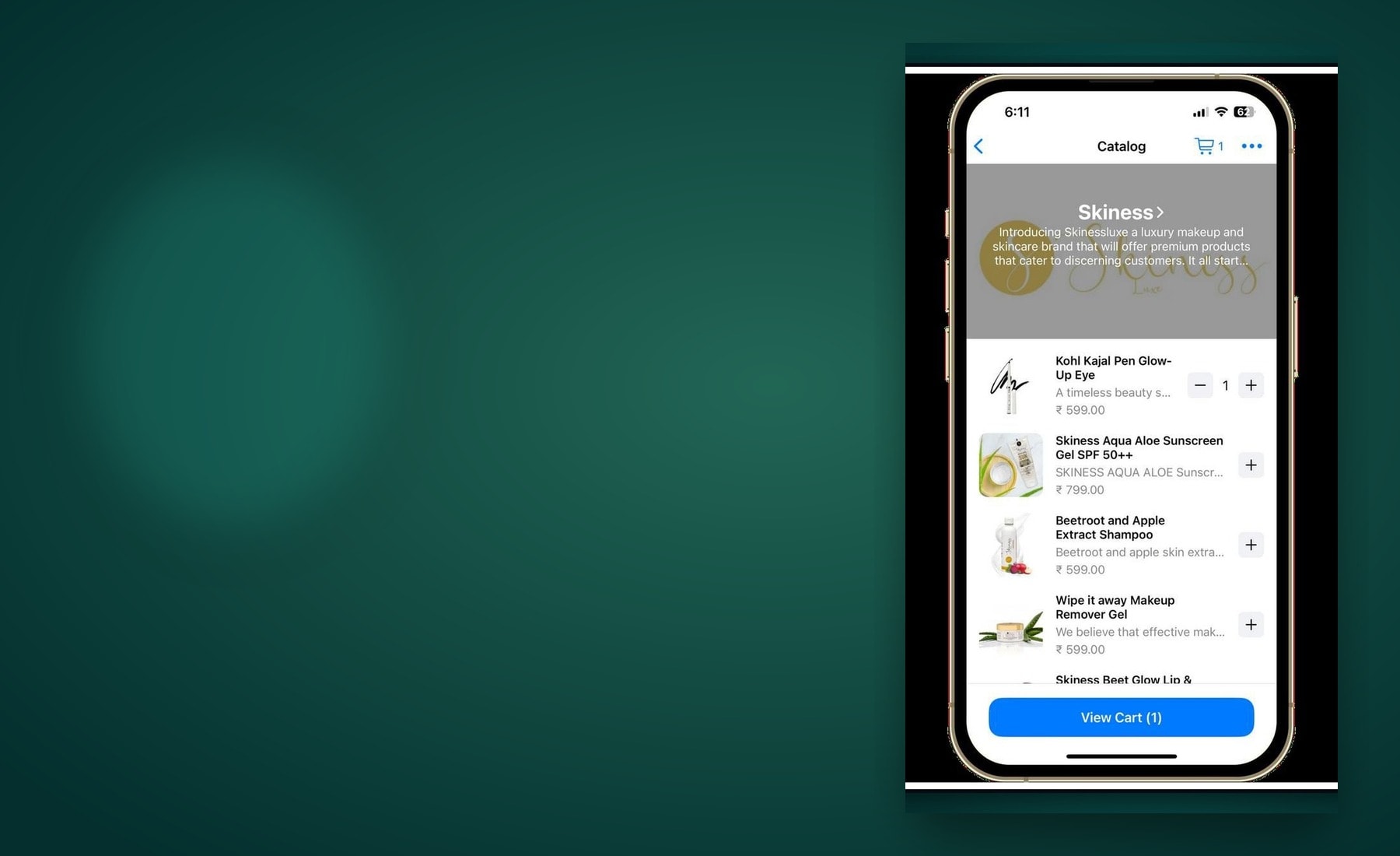 WhatsApp store on mobile