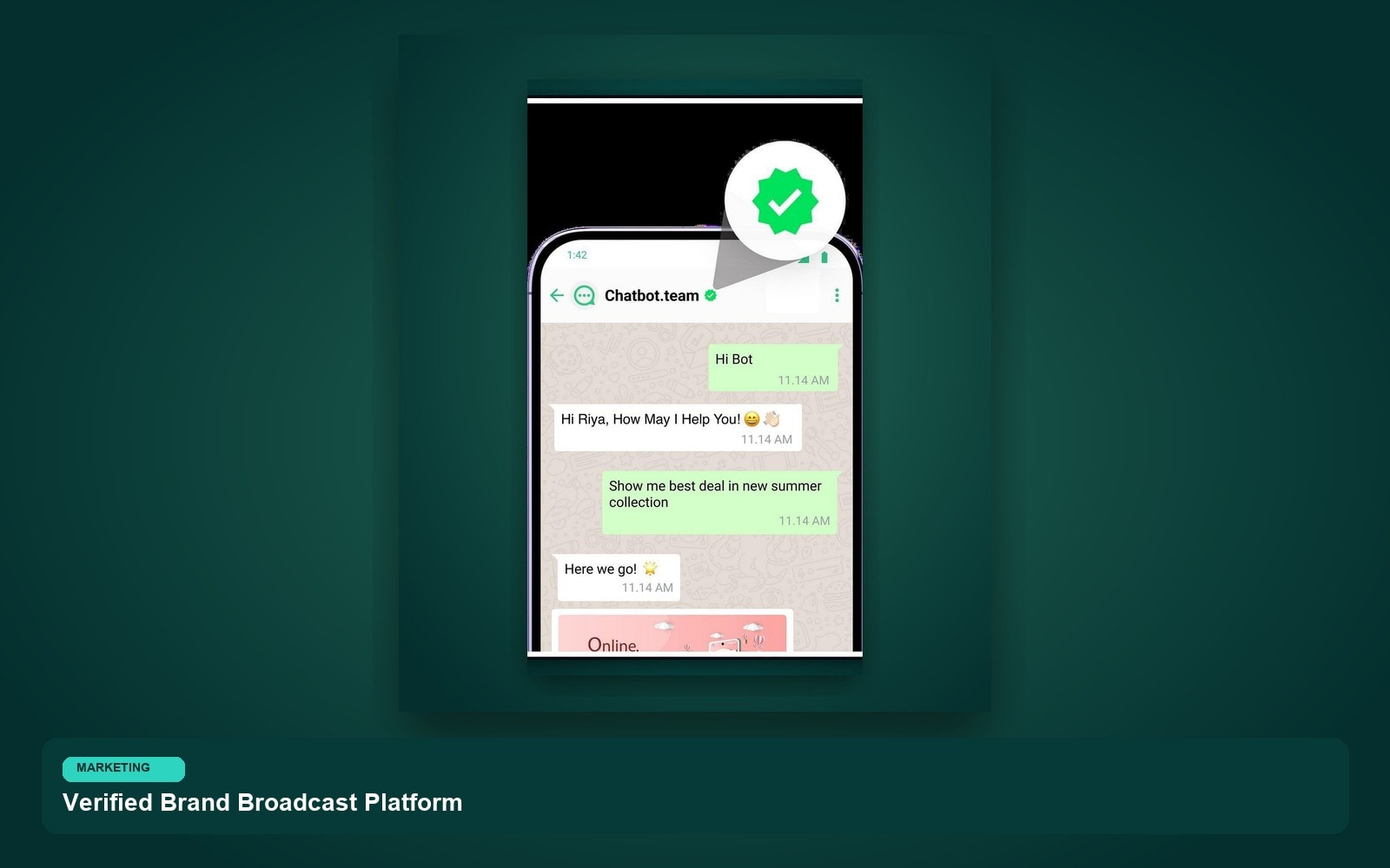 Verified Brand Broadcast Platform