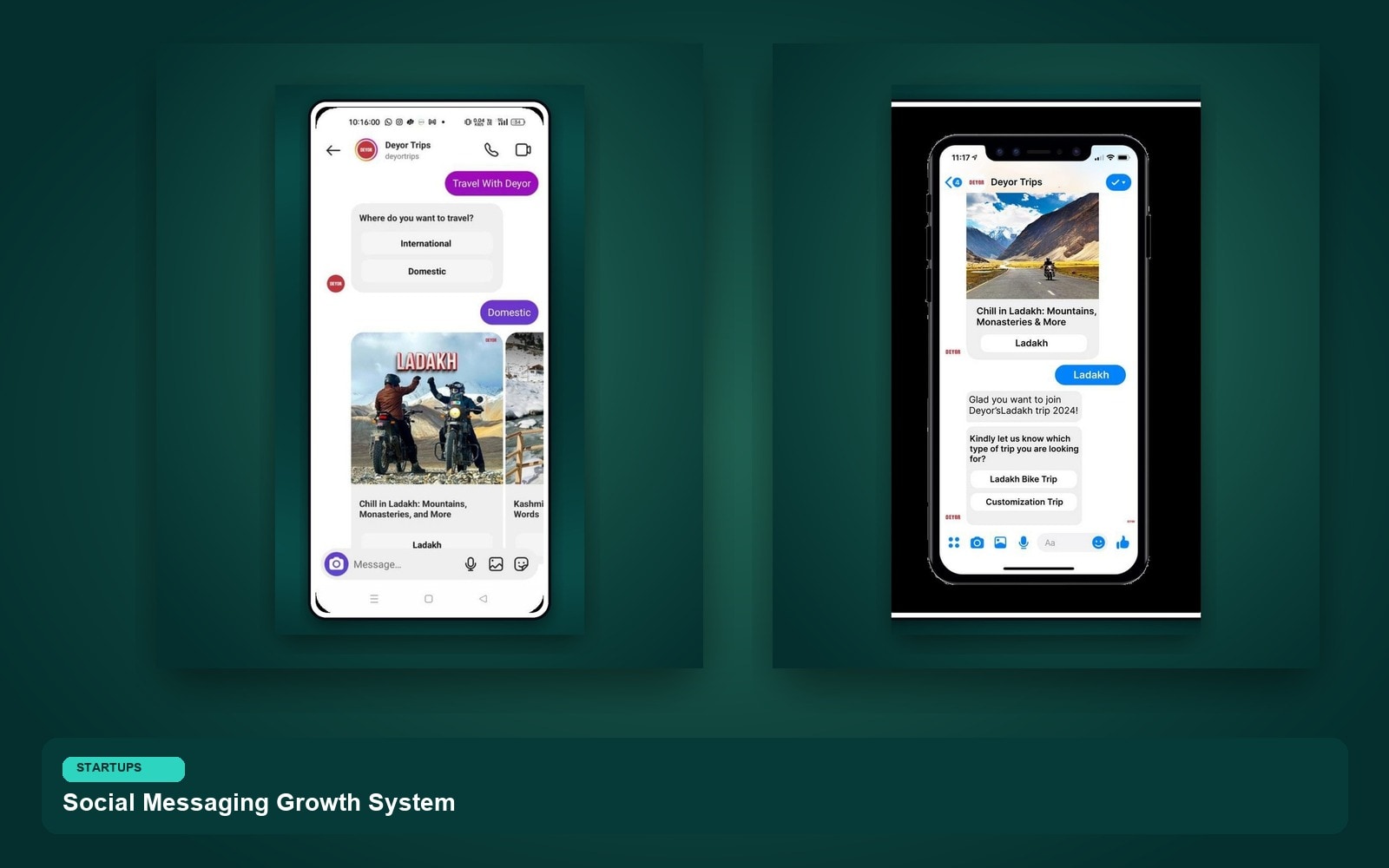 Social Messaging Growth System