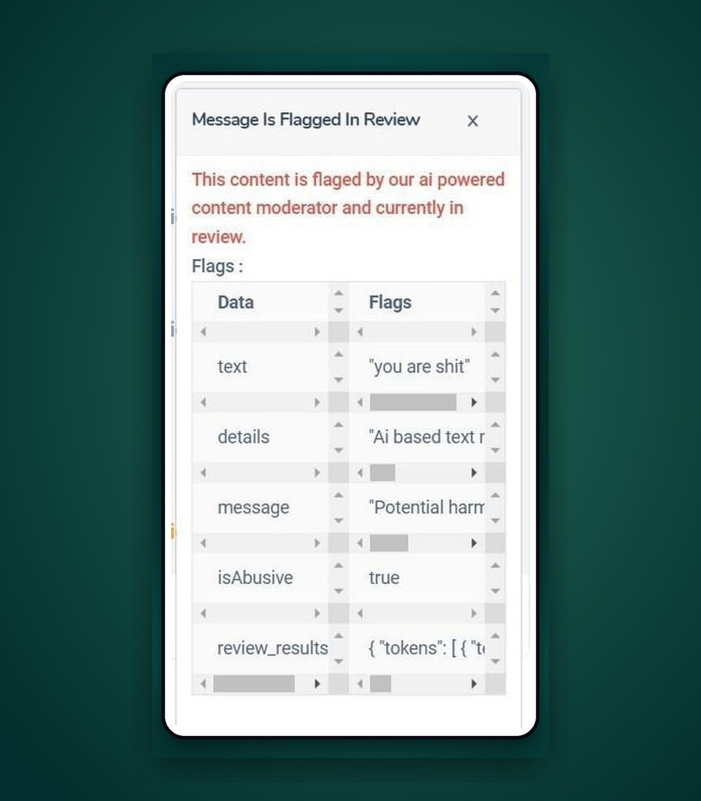 Generative AI & NLP Bots product screen